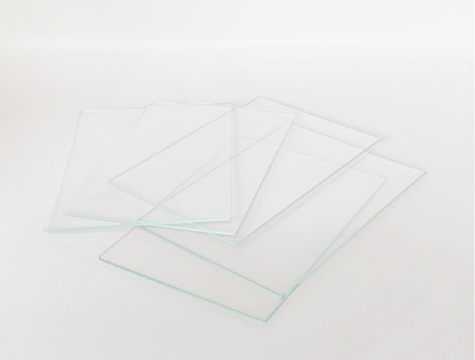 薄短玻板，5片/盒 short glass plate（thin，5 pieces）