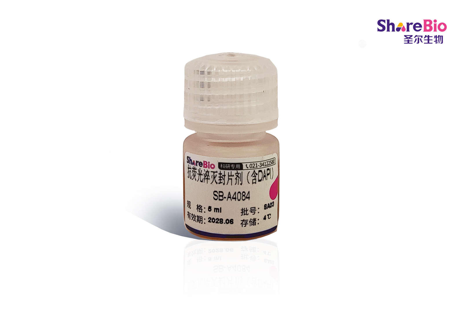 抗荧光淬灭封片剂(含DAPI) Antifade Mountant with DAPI