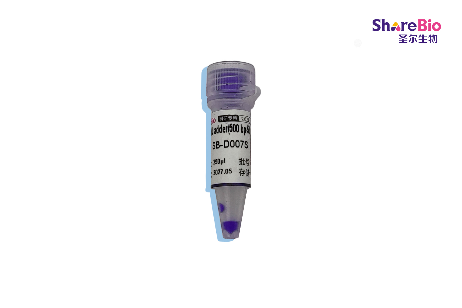 500 bp DNA L adder(500 bp-5000 bp) 500 bp double-stranded DNA  Ladder ;500 bp dsDNA Ladder