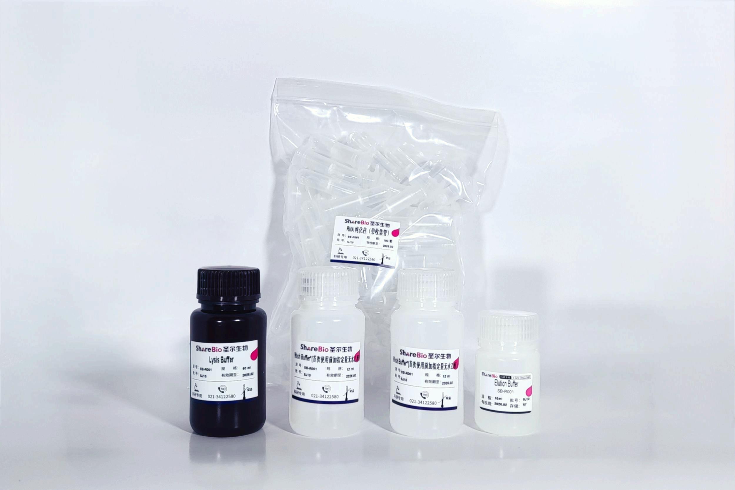 细胞RNA快速提取试剂盒(快速无毒) Rapid RNA Isolation Kit for Cells