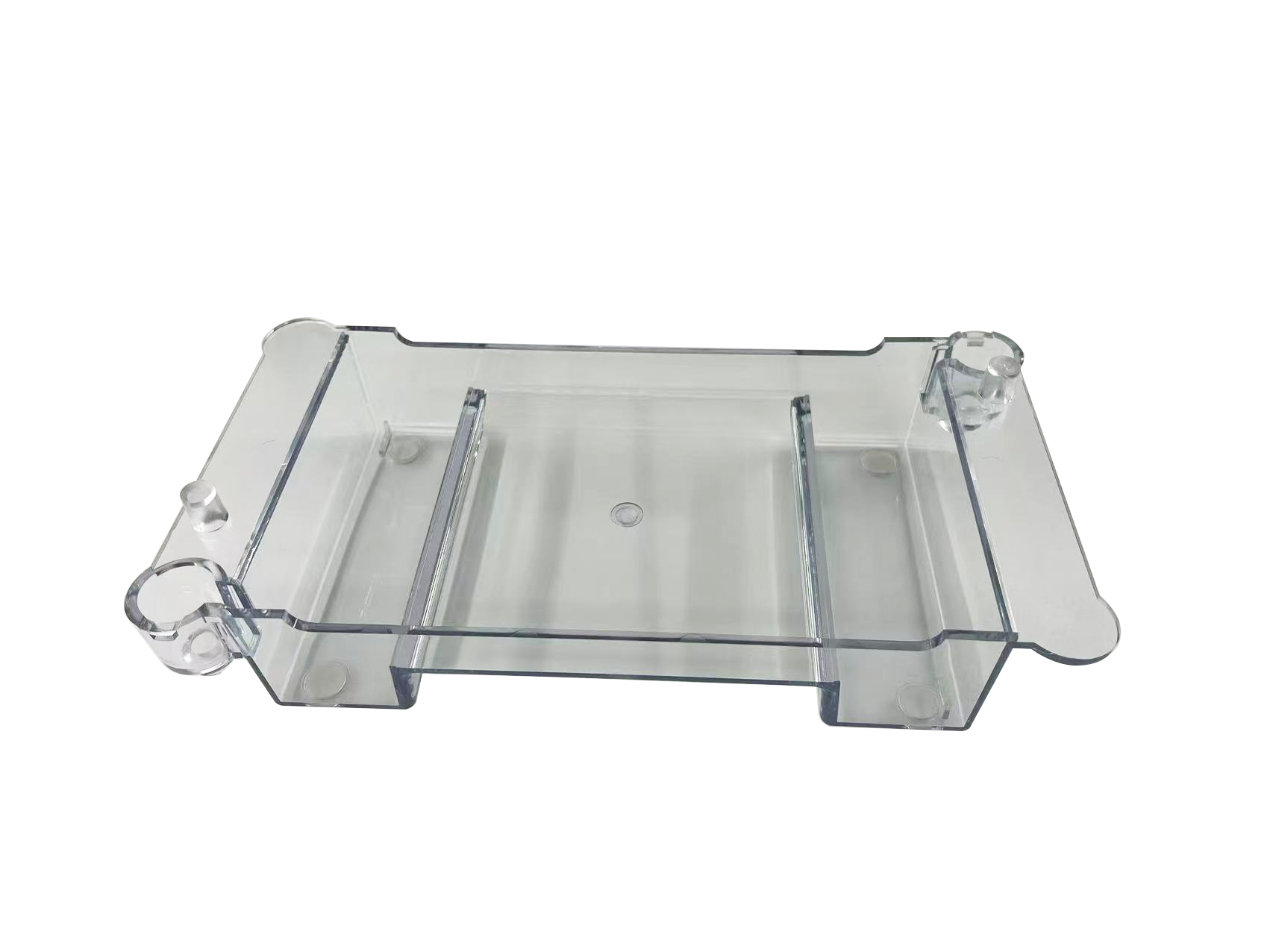 sub2水平电泳电泳槽(主体 不含铂金丝) Tank Lid without Power Cable